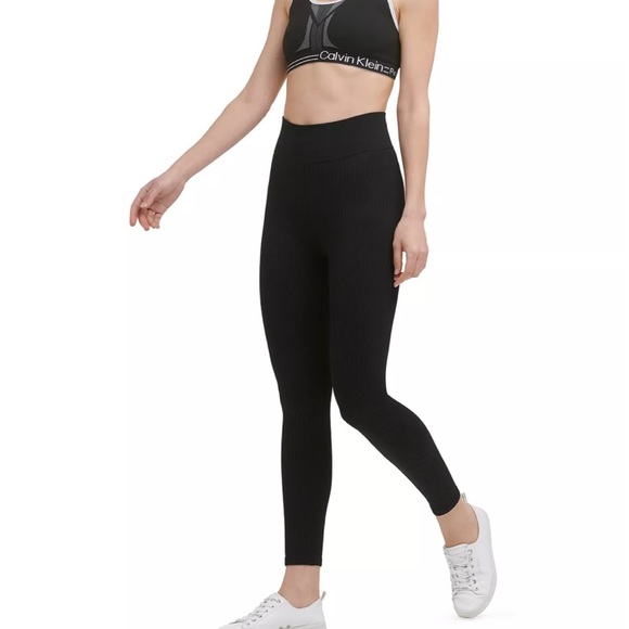 Calvin Klein Performance Pants - 71. NWT Calvin Klein Performance Ribbed High- Rise 7/8 Leggings